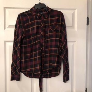 Striped flannel